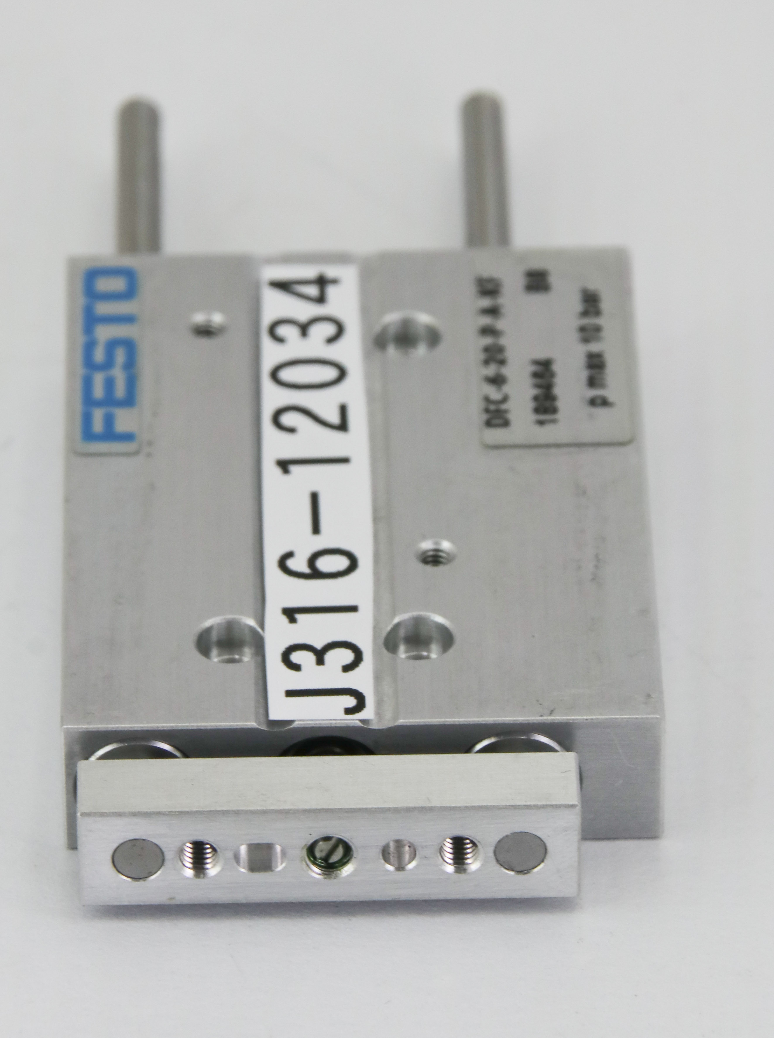 スチール製 12034 FESTO MINI GUIDED CYLINDERS DFC, P/N: 189464 (NEW) DFC-6-20